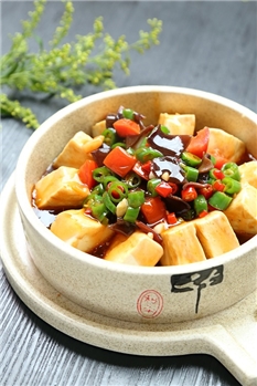 山水豆腐酿